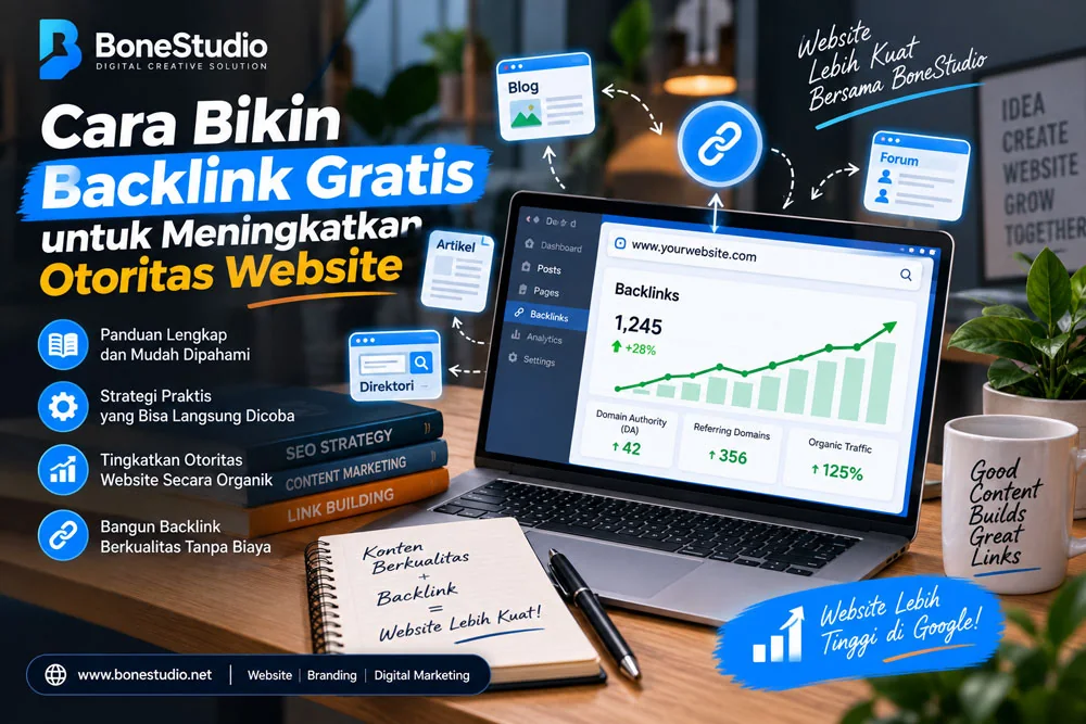 Cara Bikin Backlink Gratis untuk Meningkatkan Otoritas Website