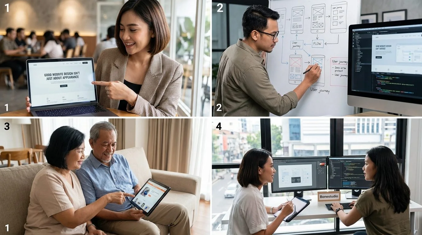 Desain Website yang Baik Bukan Cuma Soal Tampilan