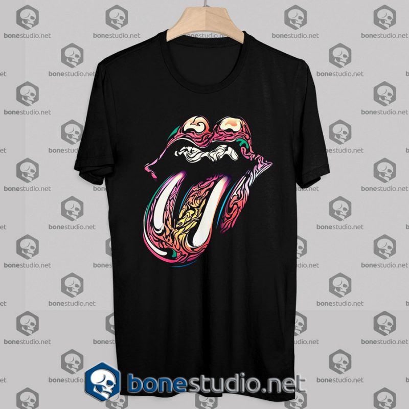The Rolling Stones Logo Painting Tshirt