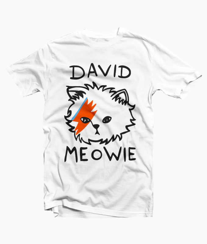David Meowie T Shirt