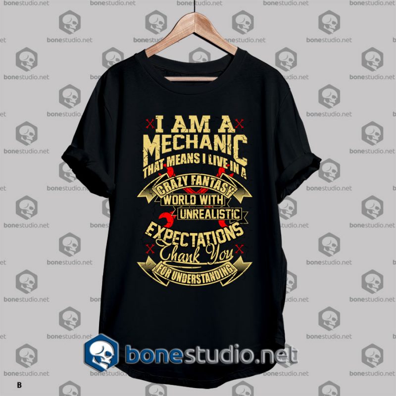 Mechanic Style Crazy Fantasy T shirt
