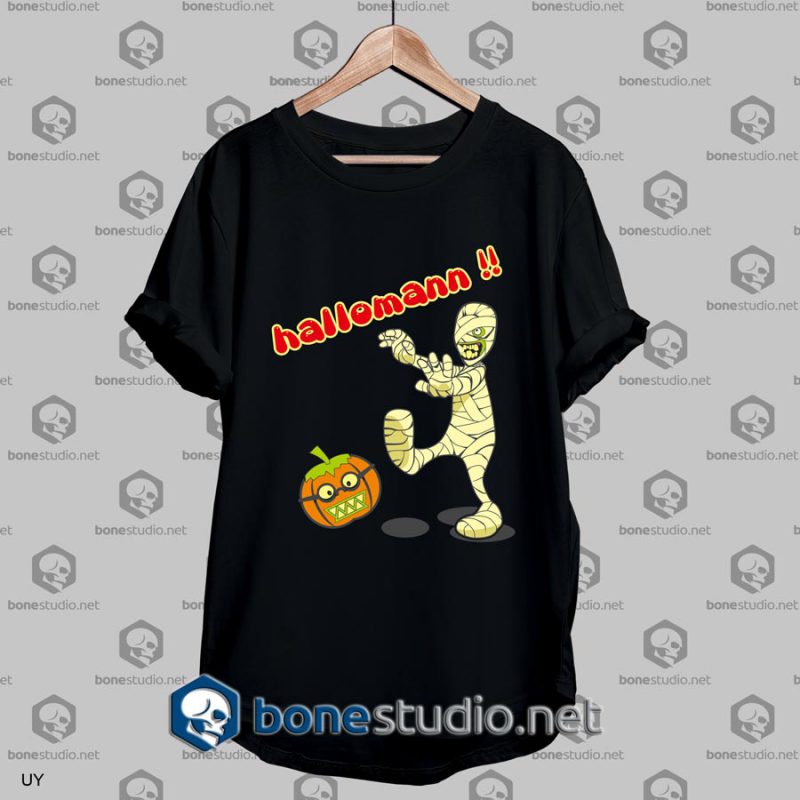 Mummy Versus Halloween Funny T Shirt