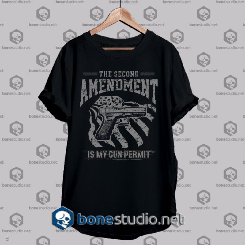 the second amendment quote army t shirt