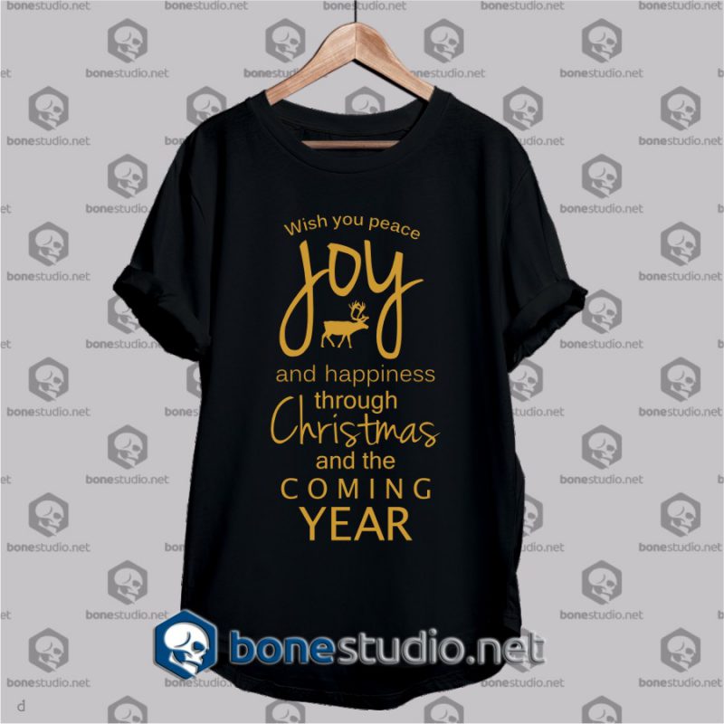 wish you peace joy t shirt