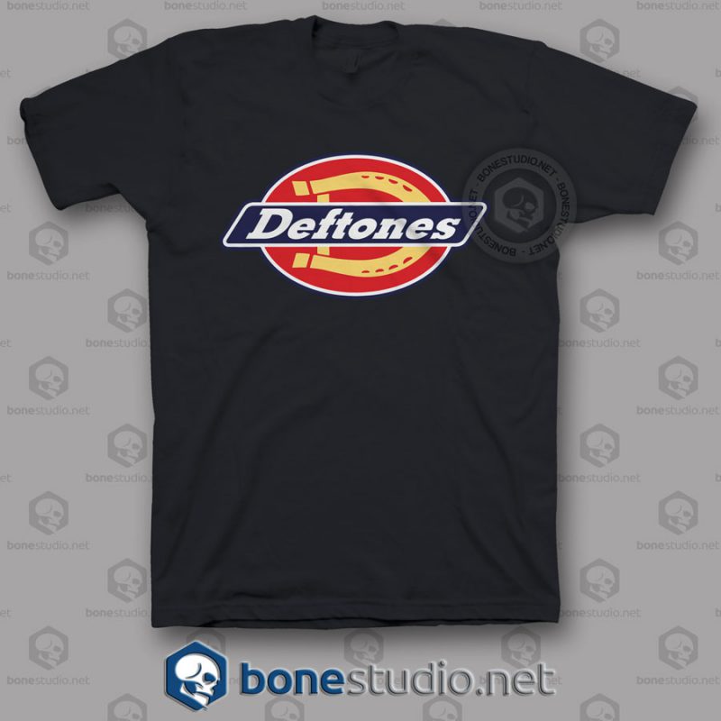 Deftones Dickies Band T Shirt black