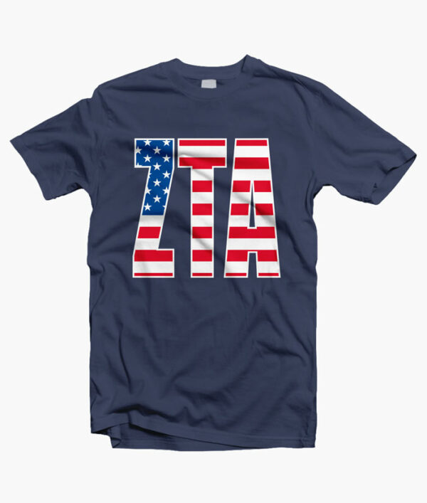Liberty And The Pursuit Of The Crown Front Navy Blue