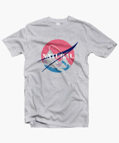 Natural T Shirt NASA sport grey