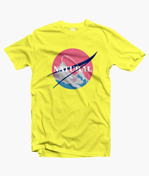 Natural T Shirt NASA yellow