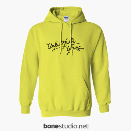 Unfaithfully Yours Hoodie yellow