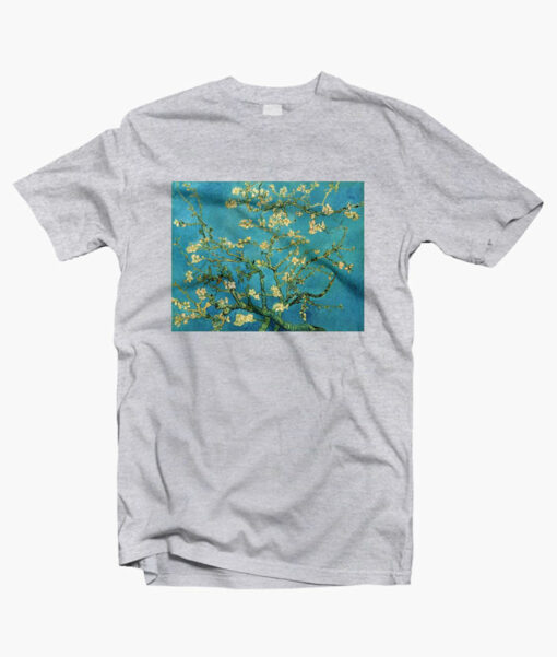 Van Gogh Aesthetic T Shirt Flower Art