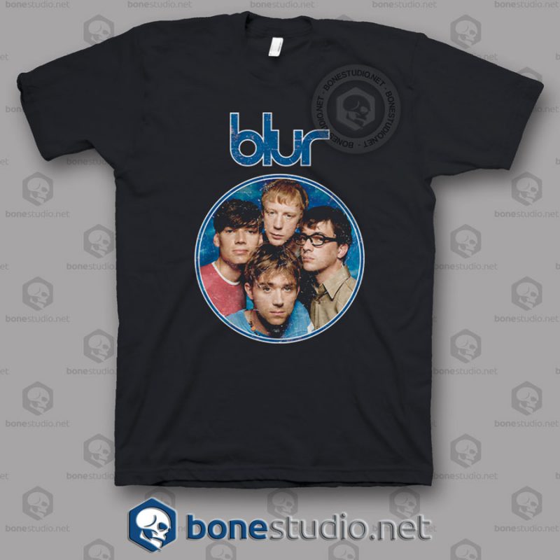 Blur Mad Frame Circle Band T Shirt