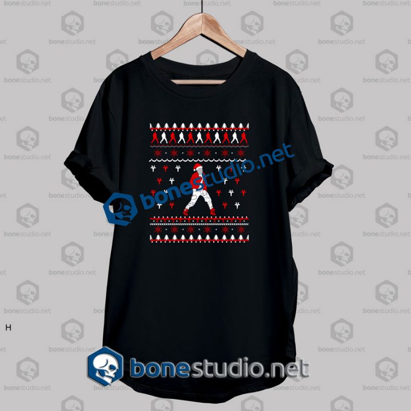 Christmas Yeezus Pattern Ugly Funny T Shirt