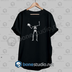 Halloween Human Skeleton Funny T Shirt