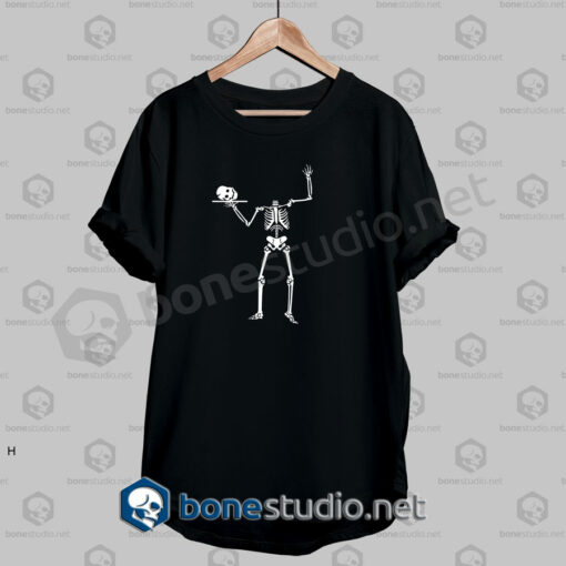 Halloween Human Skeleton Funny T Shirt