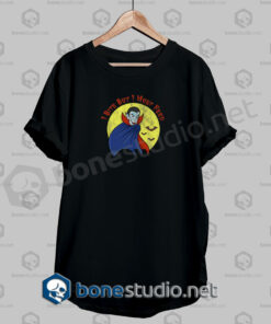Halloween I Bite Funny Quote T Shirt