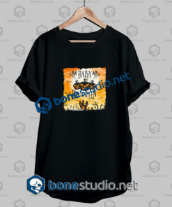Happy Halloween Orange Grunge Funny T Shirt