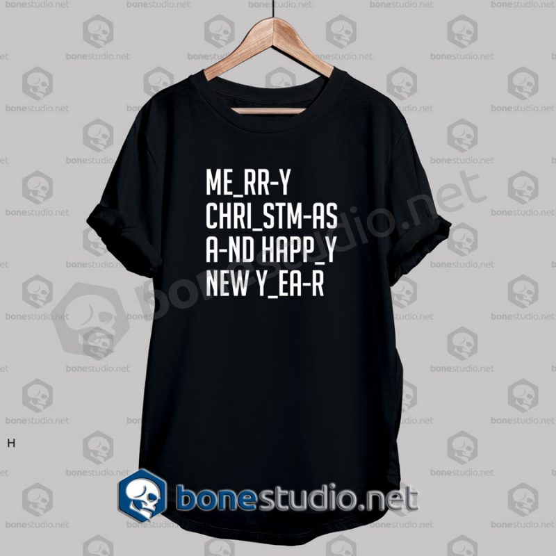 Merry Christmas Space Funny Quote T Shirt