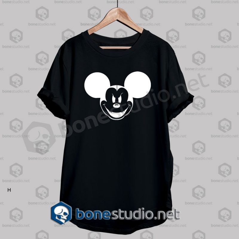 Mickey Spooky Night Horror Funny T Shirt