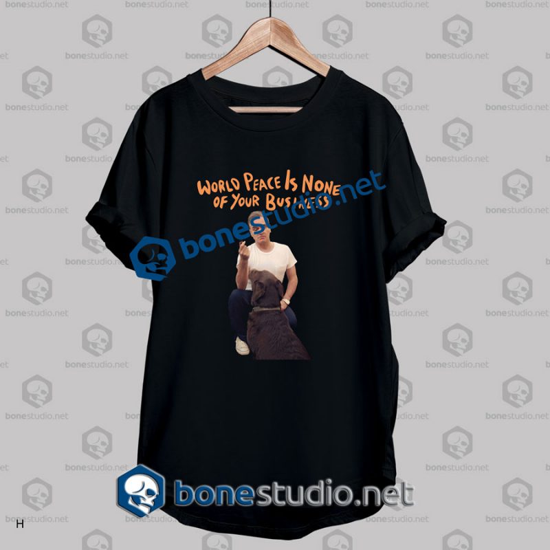Morrissey World Peace Of Your Business Band T Shirt