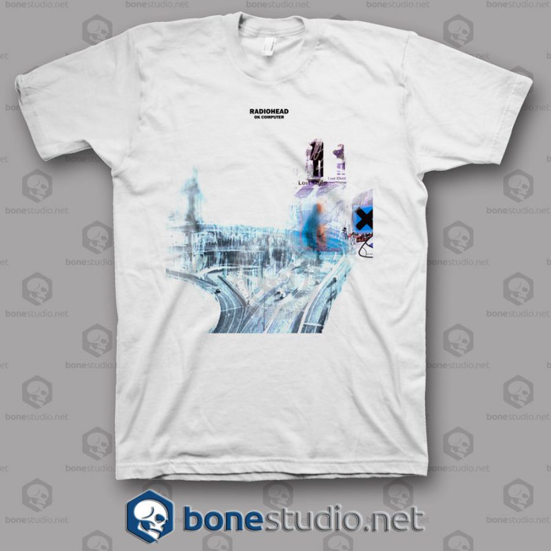 Radiohead Ok Computer Band T Shirt