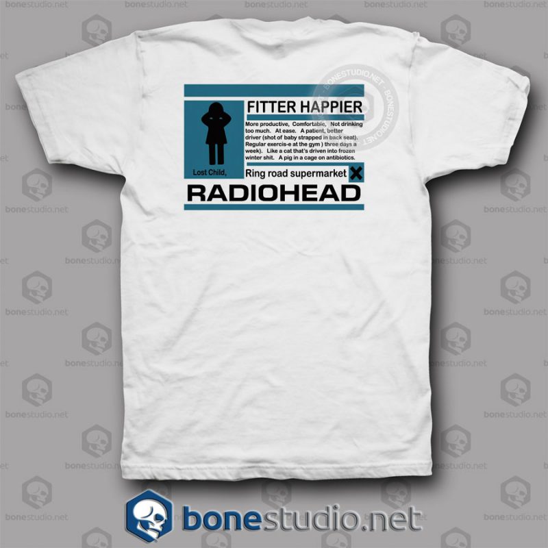 Radiohead Ok Computer Band T Shirt