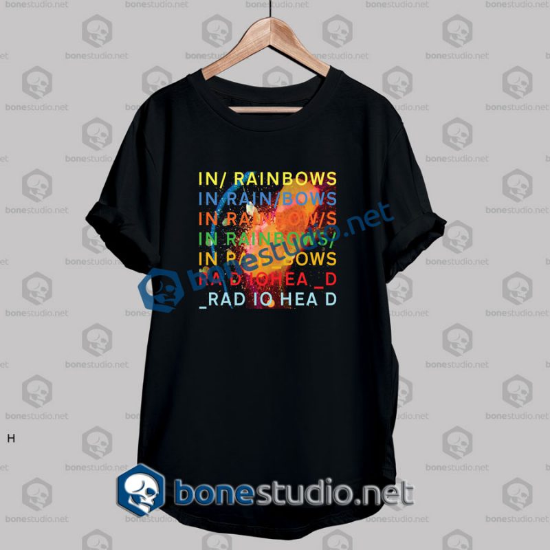 Radiohead In Rainbow Band T Shirt