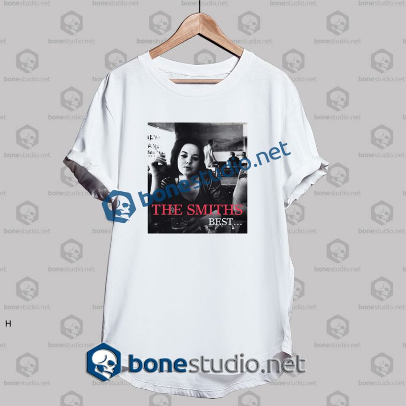 the smith best band t shirt white