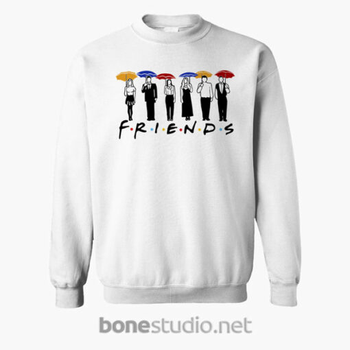Friends Umbrella Design Sweatshirt