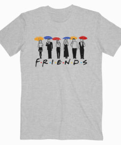 Friends Umbrella Design T Shirt