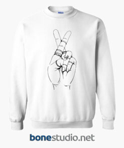 Hands Crossed Emoji Sweatshirt