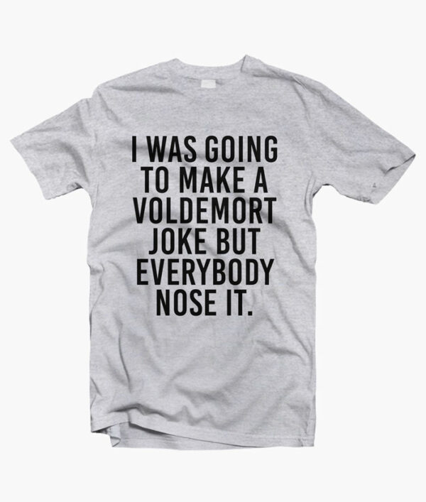 I Was Going To Make Voldemort Funny Quote T Shirt