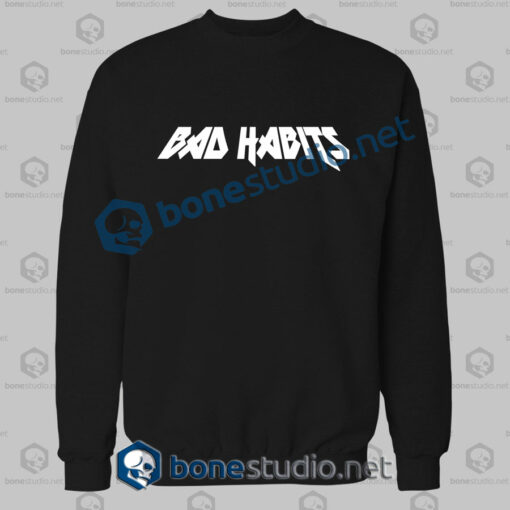 Bad Habits Logo Sweatshirt