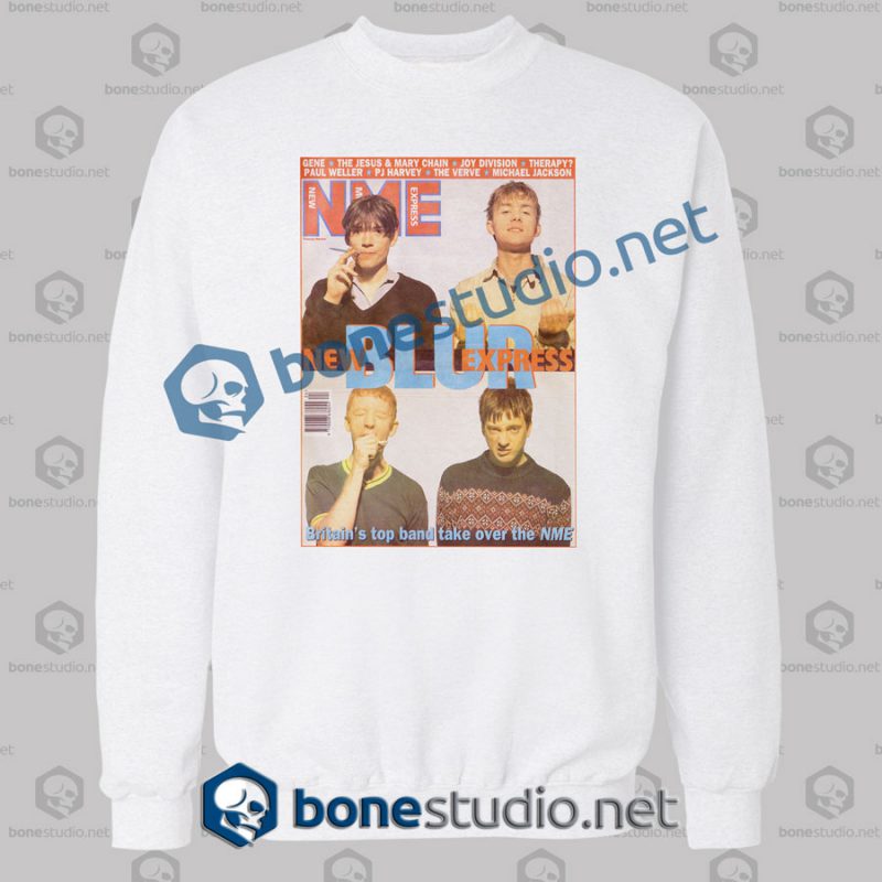 Blur Nme Band Sweatshirt