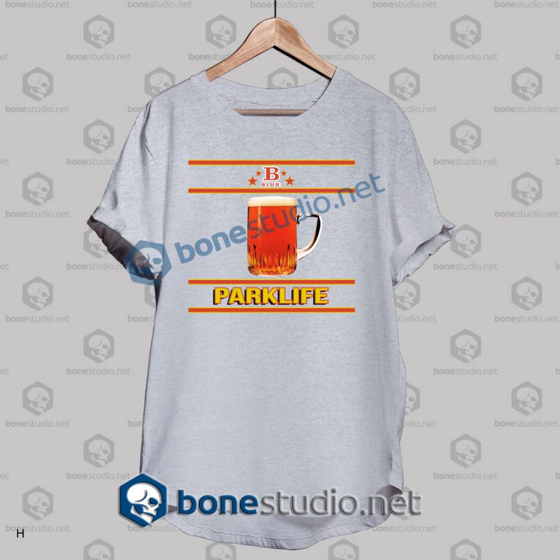 Blur Parklife B Logo Band T Shirt