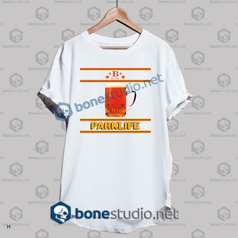Blur Parklife B Logo Band T shirt