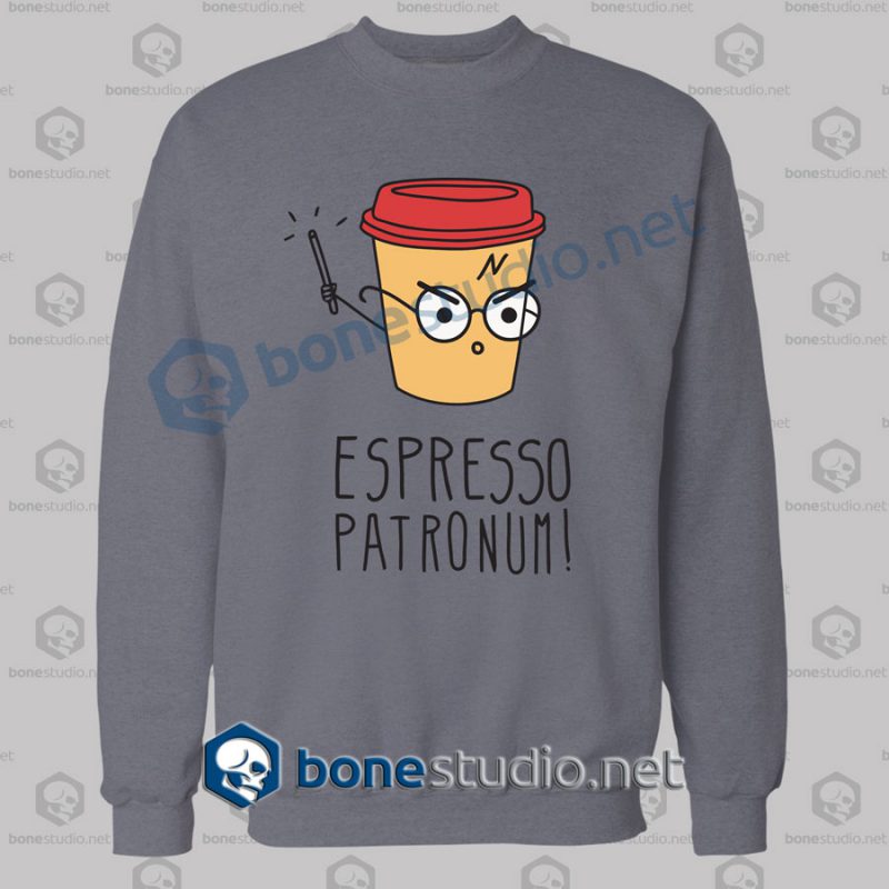 Harry Potter Espresso Patronum Funny Sweatshirt