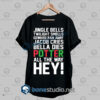 Harry Potter Jingle Bells Twilight Smells Christmas Swag Quote T Shirt