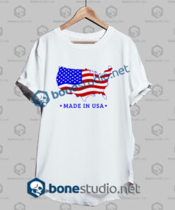 Map Made In Usa T Shirt