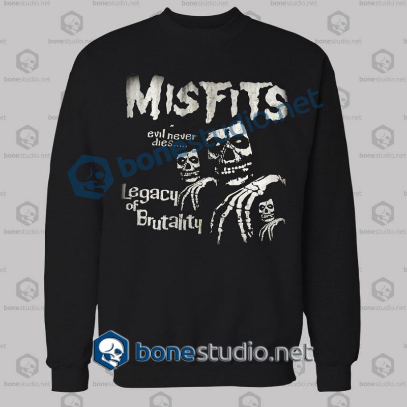 Misfits Legacy Of Brutality Band Sweatshirt
