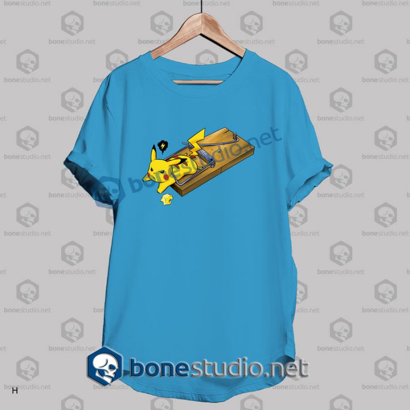 Pokemon Pikachu Mouse Trap Funny T Shirt