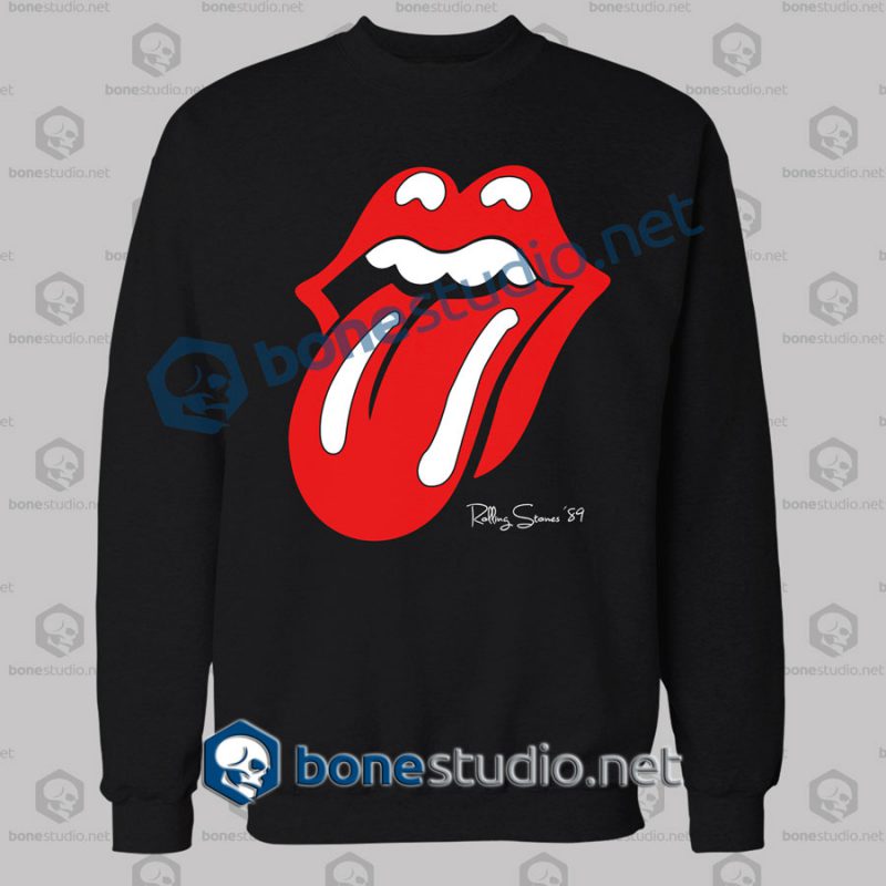Rolling Stones Logo 89 Band Sweatshirt