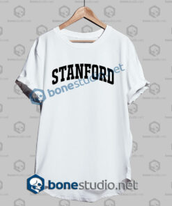 stanford athletic t shirt white
