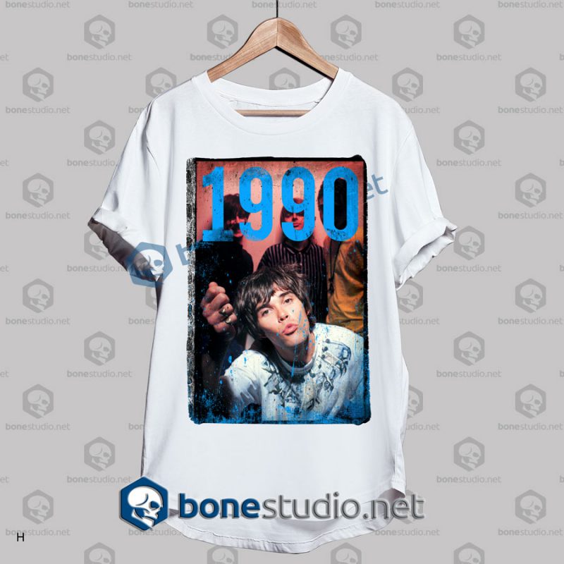 stone roses so young band t shirt white