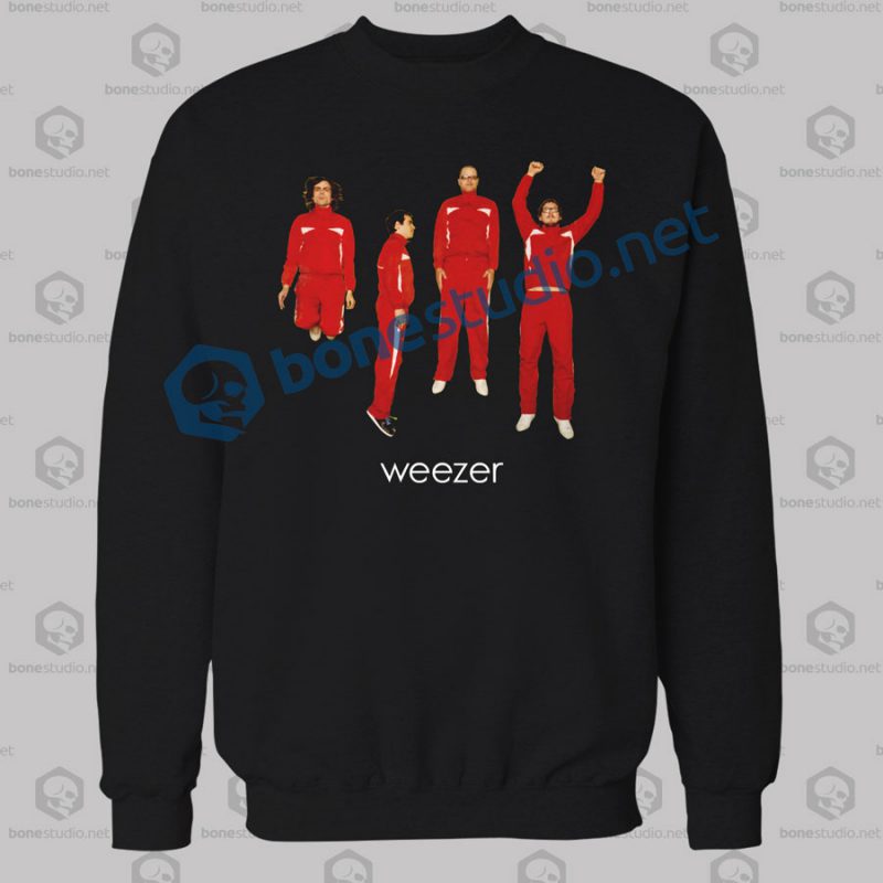weezer band sweatshirt