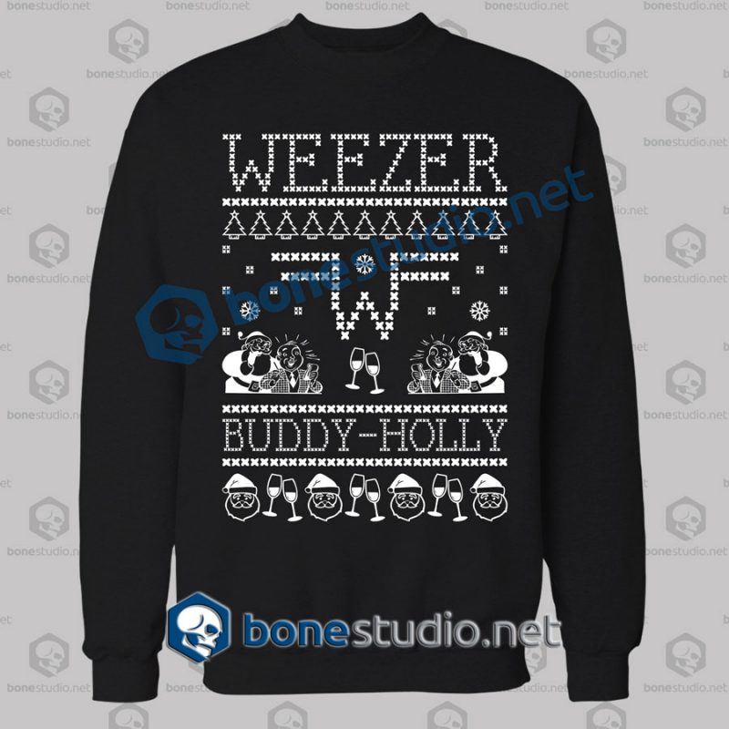 Weezer Band Ugly Sweater Sweatshirt