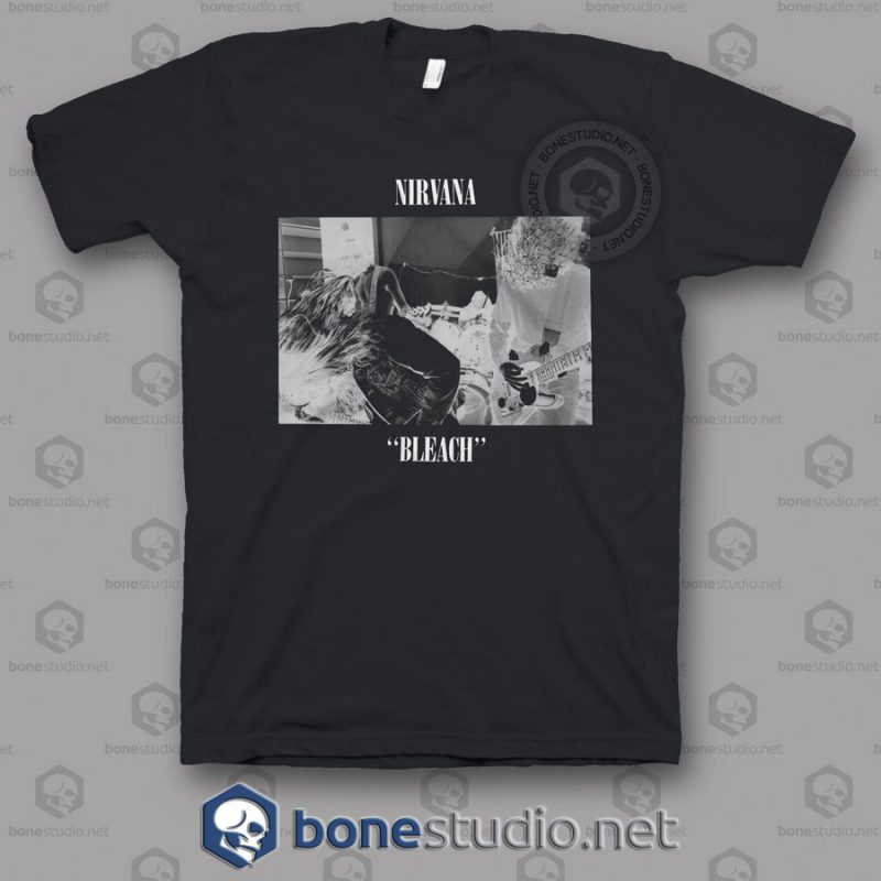 Bleach Club Nirvana Band T shirt