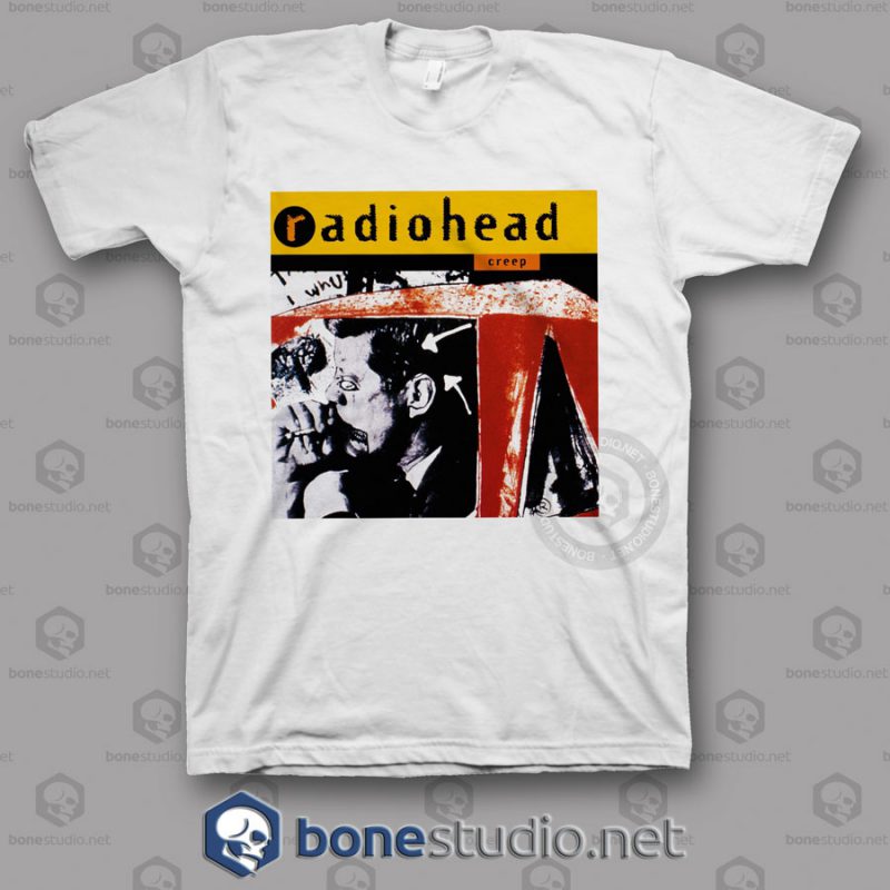 Creep Radiohead Band T Shirt
