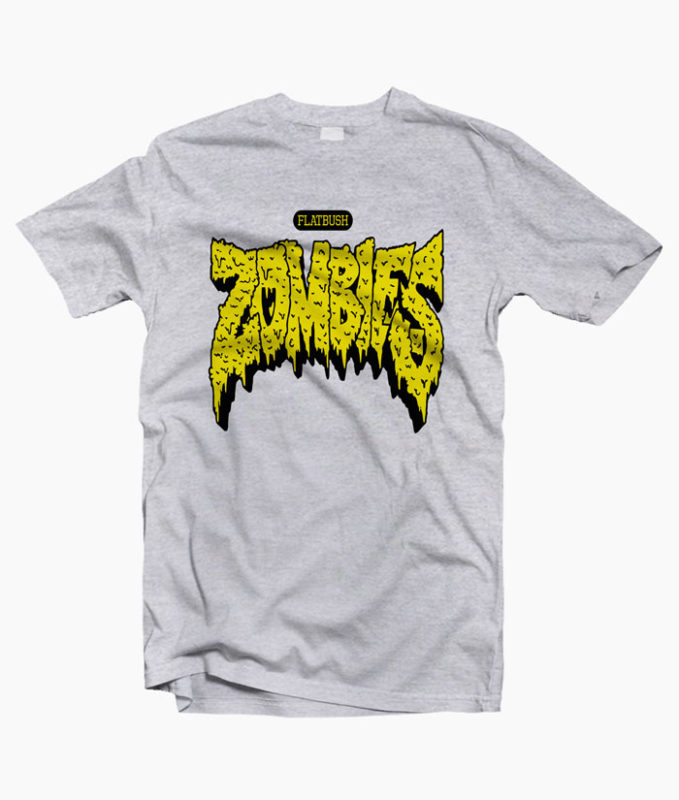 Flatbush Zombies T Shirt sport grey