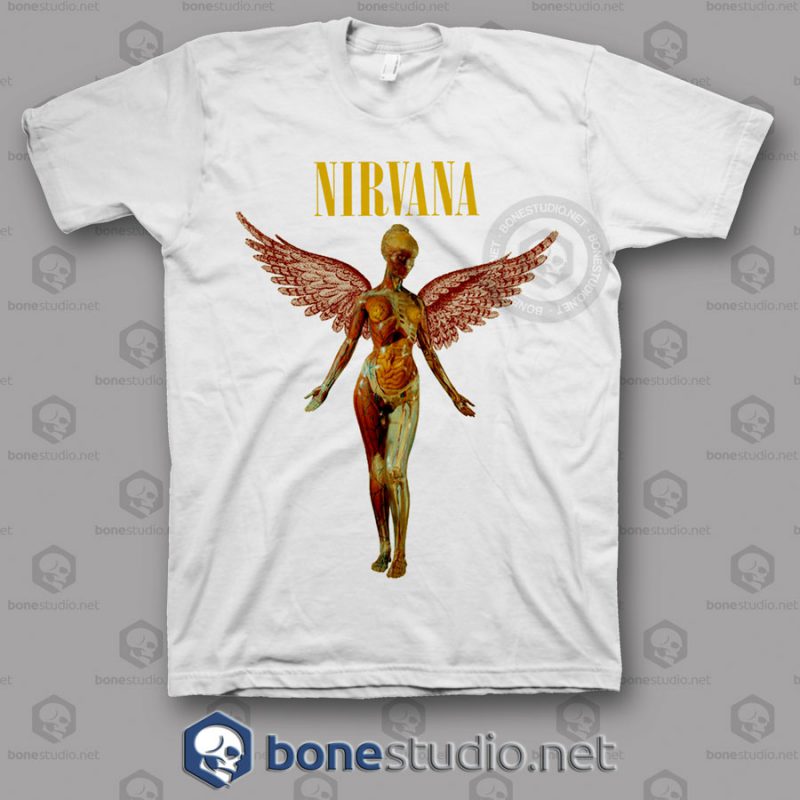 In Utero Nirvana Band T Shirt