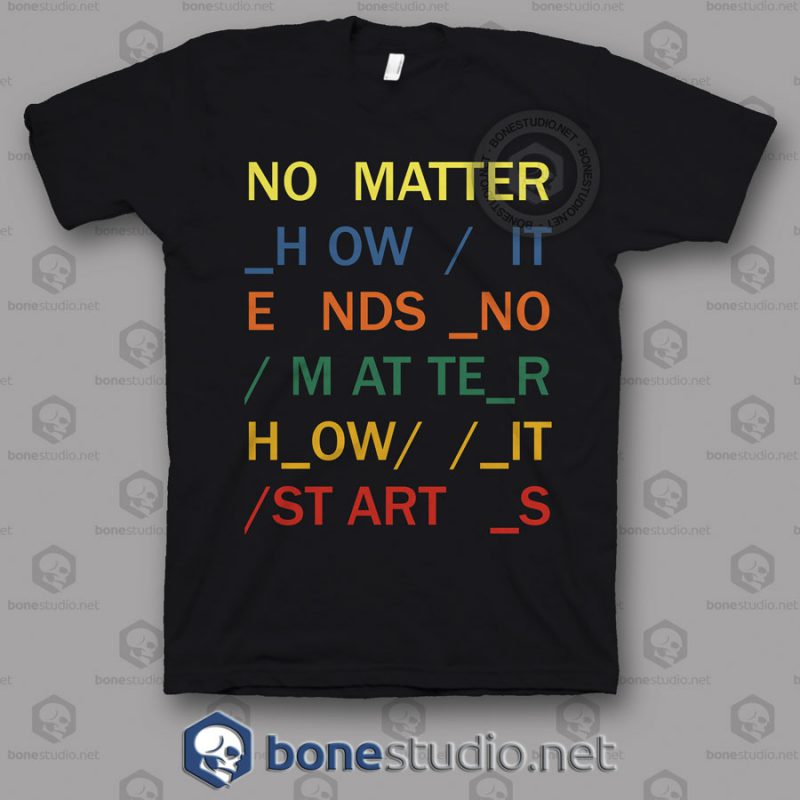 No Matter In Rainbows Radiohead Band T Shirt